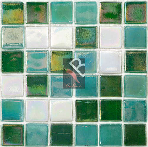 Ice Jade Glass Mosaic