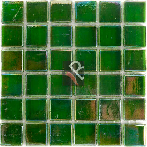 Magic Mosaic Bottle Green 15x15x4mm - 36 tiles
