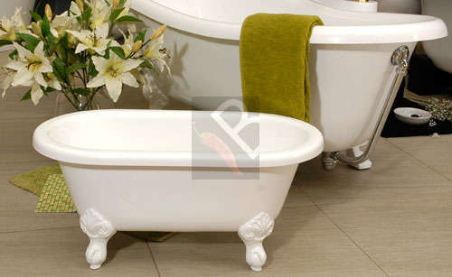 Victorian Baby Bath - free standing with drain - 25 YEAR GUARANTEE
