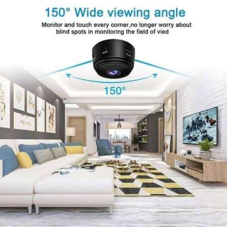 WORLD SMALLEST MINI WIRELESS WIFI IP CAMERA - MOTION DETECTION , NIGHT VISIONS, MAGNETIC BASE