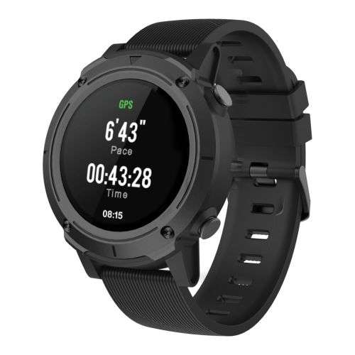 Volkano Active Alpha Plus s Multisport GPS & Heart Rate Monitor Round shape Smart Watch