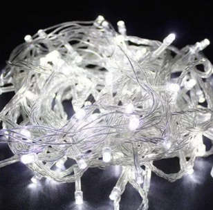 LED String Decorative Wedding Christmas Party Fairy Lights 10M Extendable-Multi Color