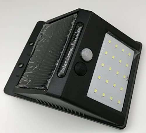 Solar Powered 20 LED Motion Dim Sensor Light