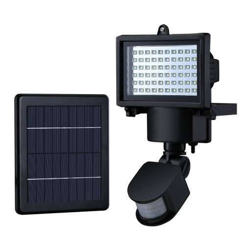Solar 60 LED Light With Motion Sensor