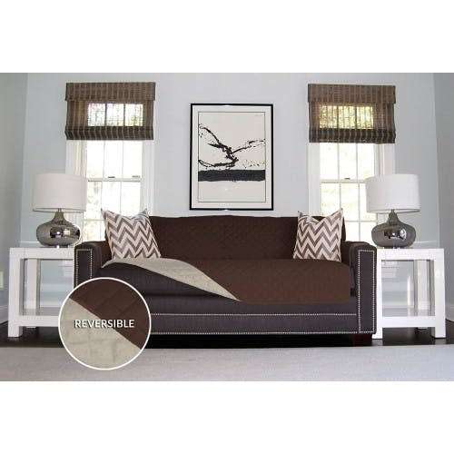 Reversible Couch Cover Combo - 1 x Double,1 x Single