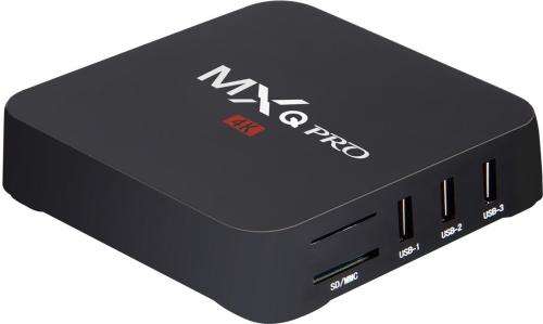 Android TV Box 4K Quad Core Android 7.1 - MXQ Pro