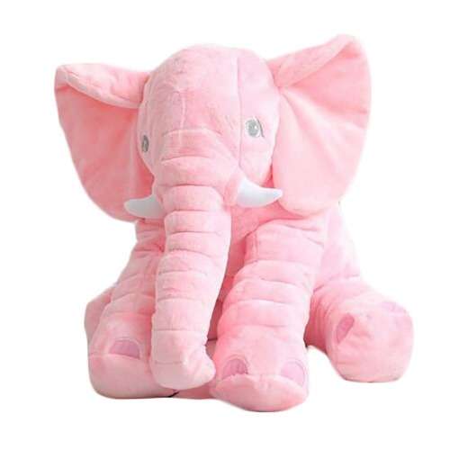Comfy Soft Baby Elephant Pillow With Plush Blanket
