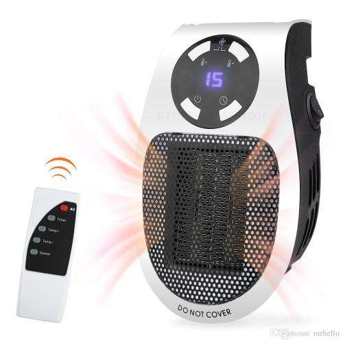 Portable Wall Plug Heater - 500W