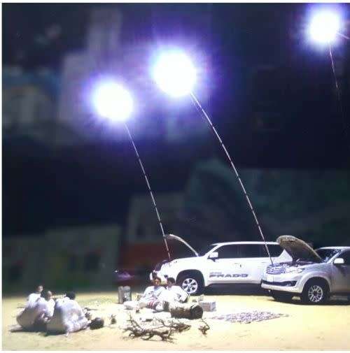 Multifunctional Outdoor Fishing Light Bright Camping Light With Remote Control