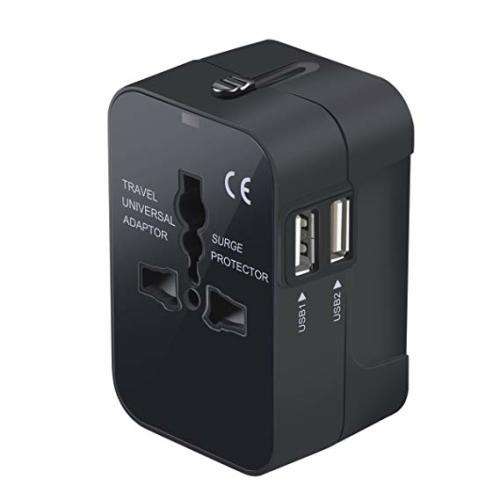 Universal Travel Adapter with USB Charger Plug