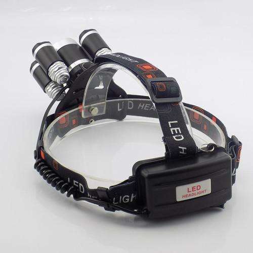 Head Lamp With 5 LED