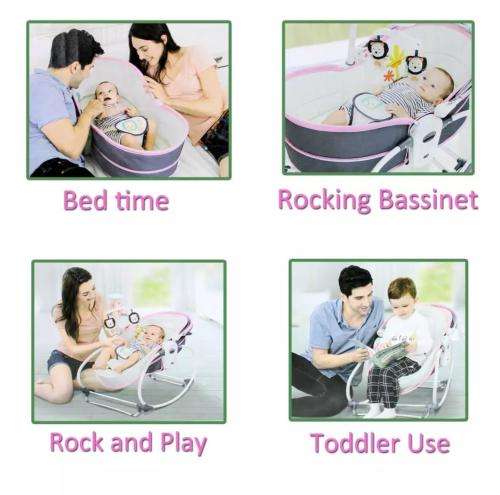 5 in 1 Baby Rocker Bassinet