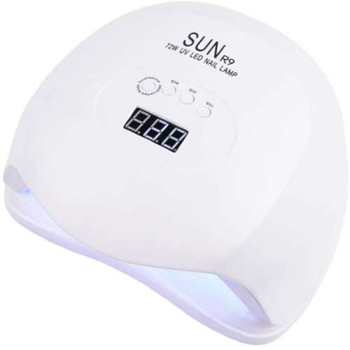 72W UV LED Lamp Nail Dryer Curing Lamp for Fingernail & Toenail