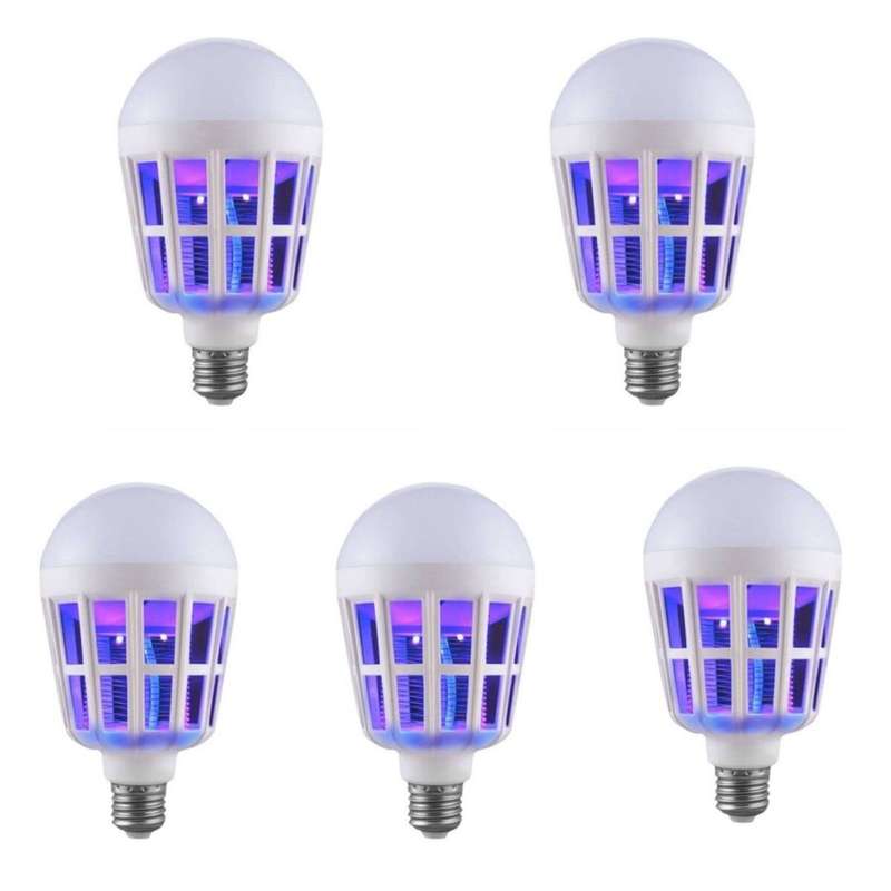 Mosquito Light killer Lamp E27 Bulb - 5 Pack