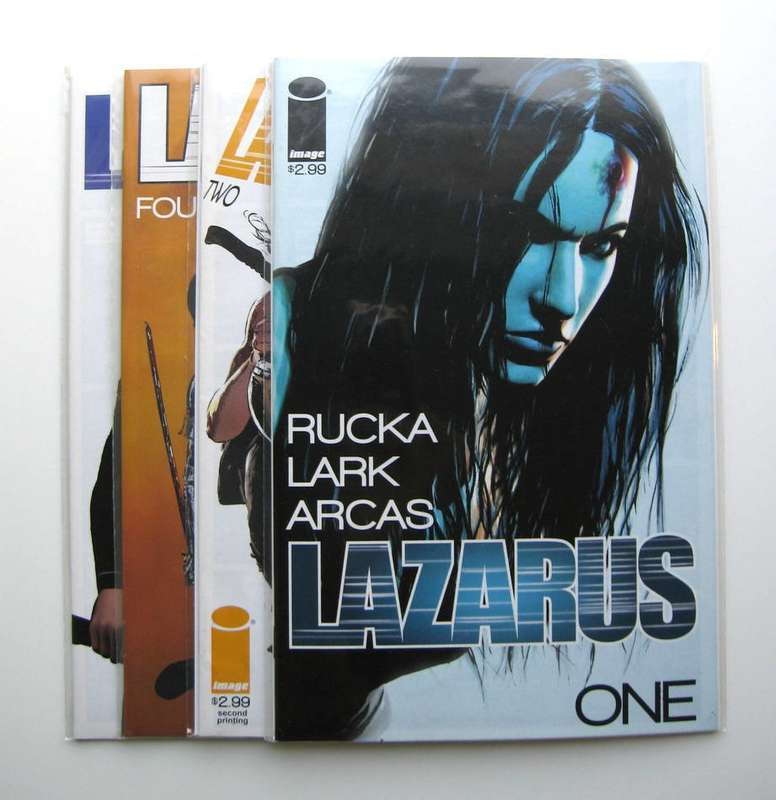 Image Comics Lot - Lazarus (1,2,4,5)