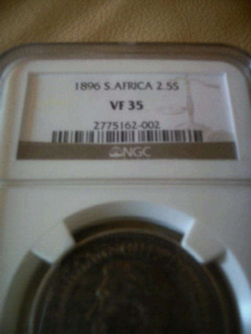 1896 HALFCROWN VF 35