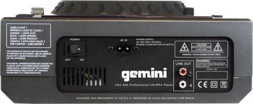 GEMINI CDJ-250 WITH MP3