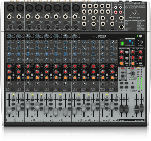 BEHRINGER X-2222USB PRO MIXER