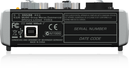 BEHRINGER XEN-302USB MIXER
