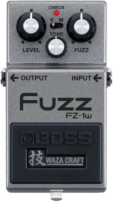 BOSS FZ-1W ALL ORIGINAL, WAZACRAFT, MADE IN JAPAN, SILICON TRANSISTOR BASED FUZZ CIRCUIT WITH VINTAG