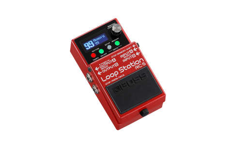 BOSS RC-5 COMPACT LOOP STATION WITH 32 BIT PROCESSOR, ON BOARD EFFECTS, DRUMS & PATTERNS
