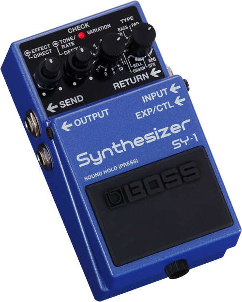 BOSS SY-1 COMPACT PEDAL GUITAR SYNTHESIZER WITH 121 MODES