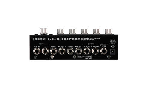 BOSS GT-1000CORE FLAGSHIP MULTI EFFECTS, FULL GT-1000 FUNCTIONS IN `PEDALBOARD FRIENDLY` CASE