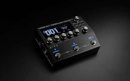 BOSS GT-1000CORE FLAGSHIP MULTI EFFECTS, FULL GT-1000 FUNCTIONS IN `PEDALBOARD FRIENDLY` CASE