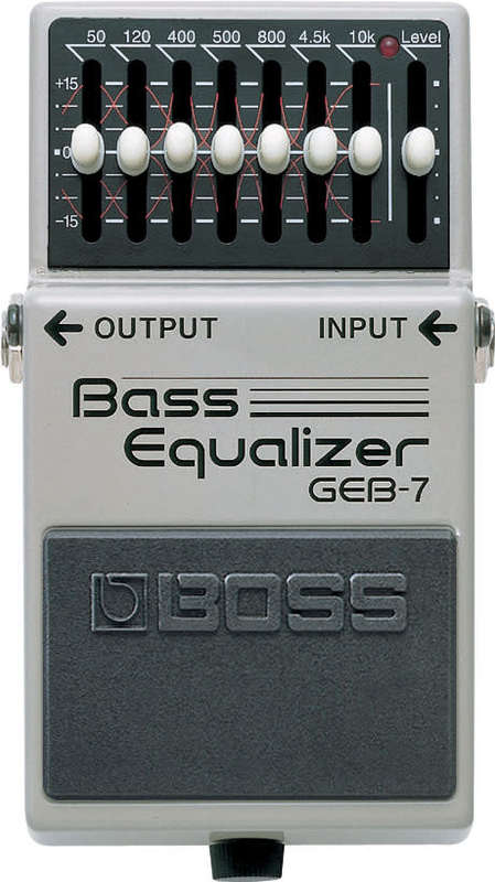 BOSS GEB-7 7-BAND BASS EQUALIZER