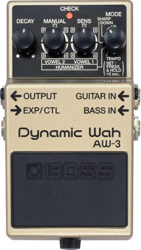 BOSS AW-3 DYNAMIC WAH WITH AUTO AND MANUAL MODES