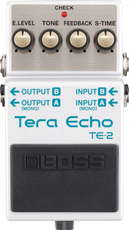 BOSS TE-2 UNIQUE DELAY EFFECT WITH MDP TECHNOLOGY