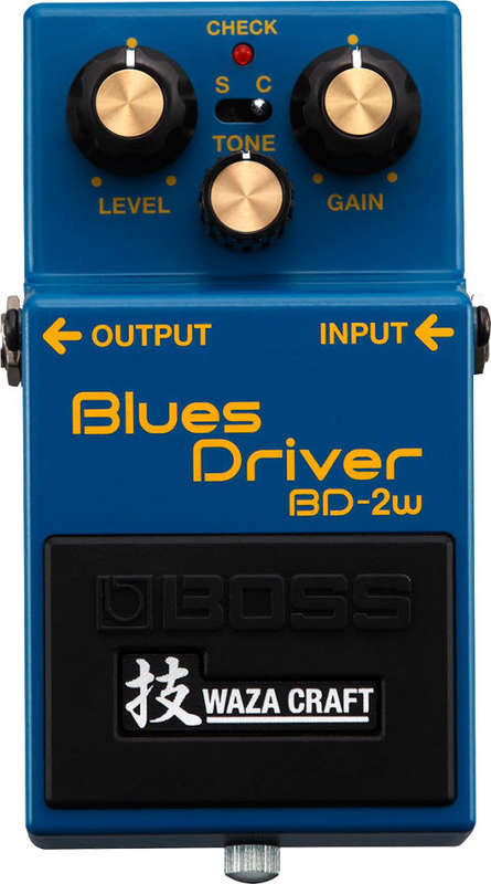 BOSS BD-2W WAZA CRAFT BLUES BLUES DRIVER, MADE IN JAPAN