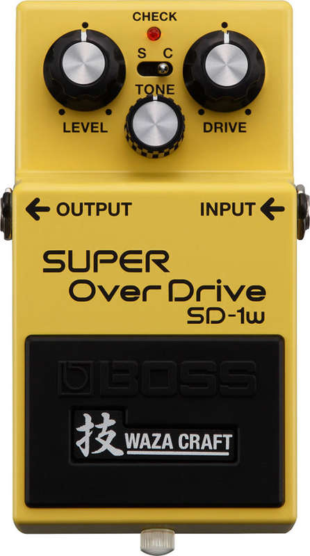 BOSS SD-1W WAZACRAFT SUPER OVERDRIVE, MADE IN JAPAN