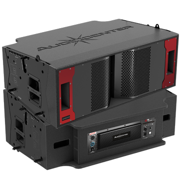 AUDIOCENTER K-LA212 DSP DUAL 12` POWERED LINE ARRAY WITH DSP