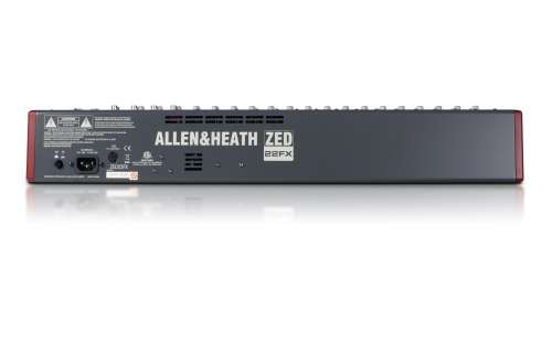 ALLEN AND HEALTH ZED 22FX 16MIC/LINE 4 STEREO 4AUX MIXER
