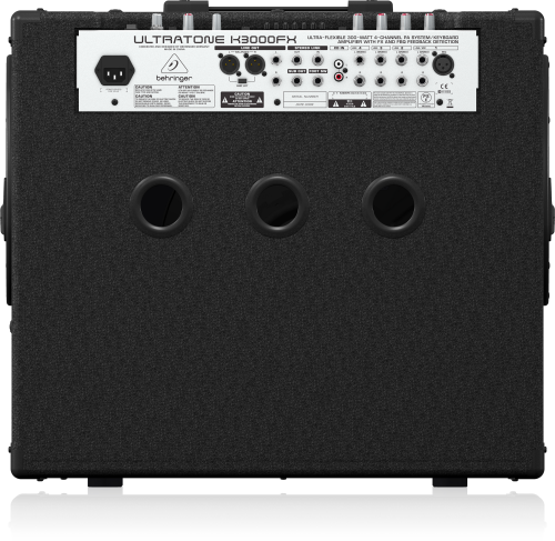 BEHRINGER ULTRATONE K3000FX 300WATT 4 CHANNEL KEYBOARD AMP