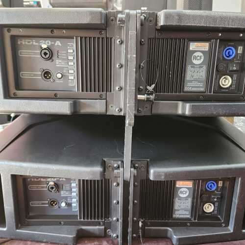 RCF HDL 20-A ACTIVE LINE ARRAY - DEMO - PAIR - NO BOXES