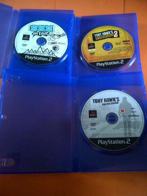 PS 2 Game Bundels For Sale (SSX On Tour, Tony Hawk's Underground 2, Tony Hawk's Proving Ground)