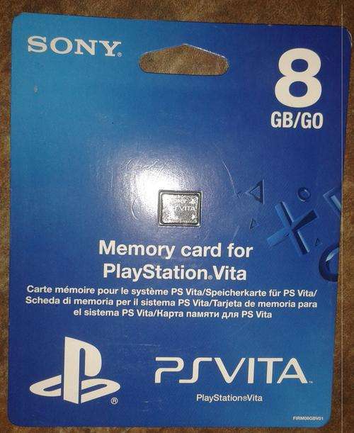 PsVita 8gb memory card