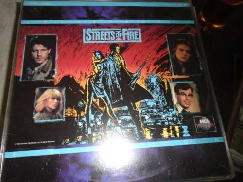 streets of fire  laser disc