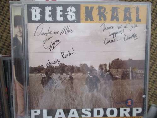 beeskraal autographed