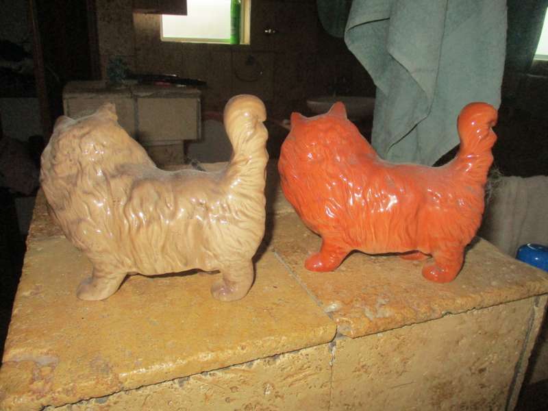 Cat ornaments Beswick