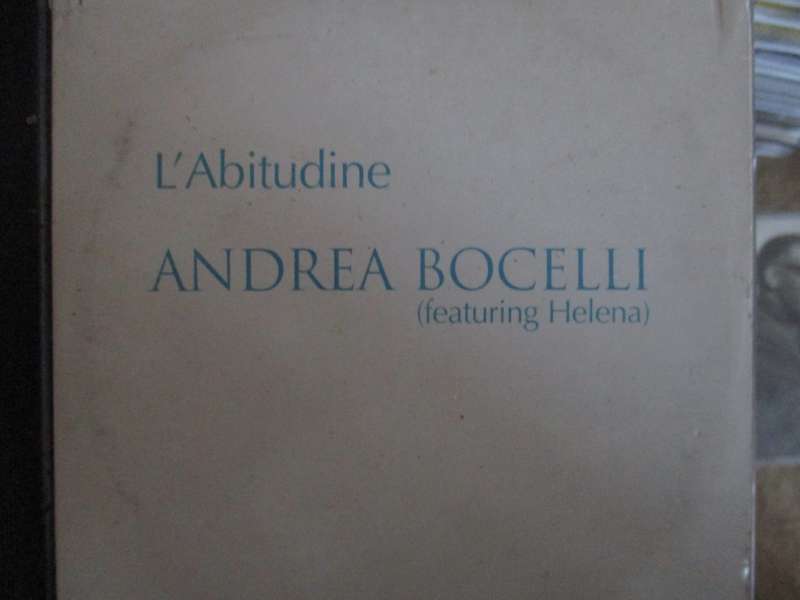 andrea bocelli promo cd single