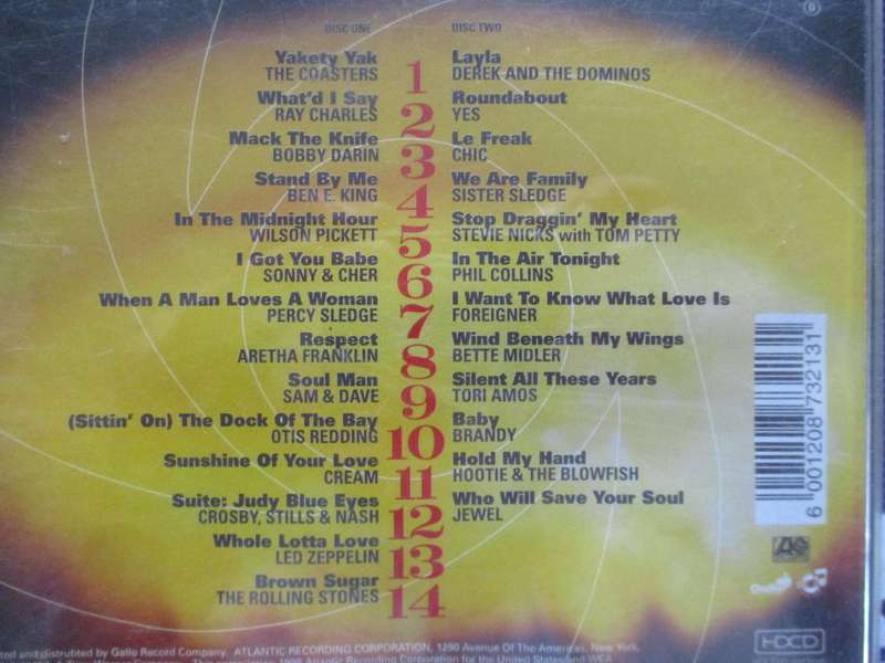 atlantic 50 years double cd