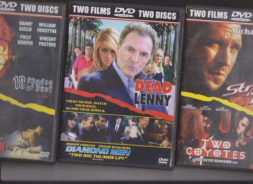 3 dvds with 2 movies on each dvd