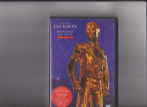 Michael jackson history on film dvd
