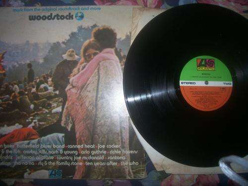 Woodstock uk press triple lp