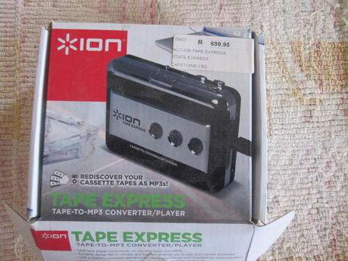 ion tape express tape to mp3 conveter player