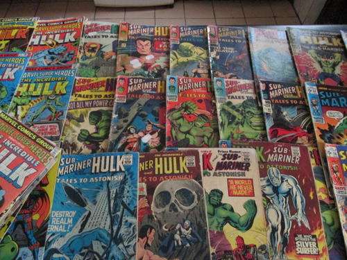 incredible hulk collection of comics