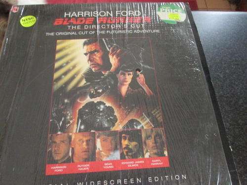 Blade runner double laser disc